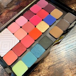 Makeup Geek assorted shadows and palette